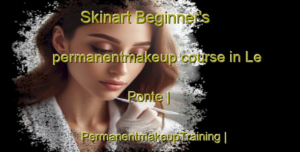 Skinart Beginner's permanentmakeup course in Le Ponte | PermanentmakeupTraining | PermanentmakeupClasses | SkinartTraining-France